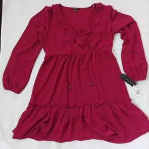 City Triangle, Woman's Baby Doll w/ Puff sleeve Dress NWT